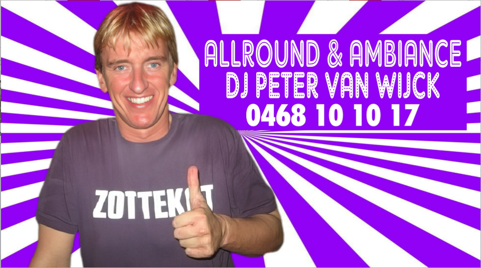 DJ Peter Van Wijck